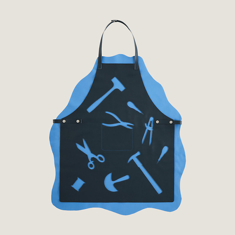 Leather apron | Hermès USA
